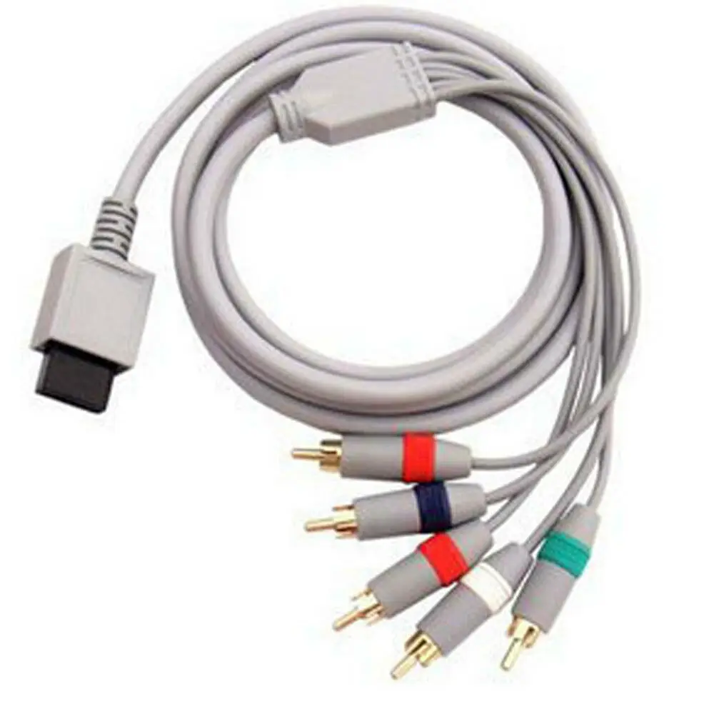 

New HD TV Component Composite Audio Video AV Cable Cord For Nintendo Wii