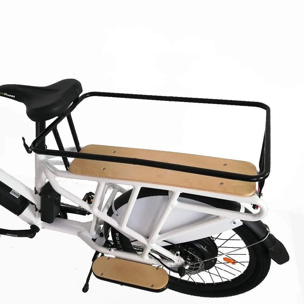 Top EUNORAU 24inch 48V750W Cargo Ebike with Rear Hub motor&500C Colorful Display for family or UberEats delivery/uberEats 8