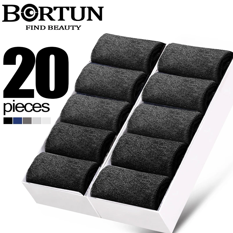 Socks Men's Socks Men Cotton High Quality Men Socks Bamboo Classic Business Brand Men's Shoes 20pcs=10 Pairs/Lot Free Shipping