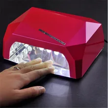 Алмазная лампа для ногтей CCFL для УФ-гель-лака для ногтей УФ-светильник для ногтей ультрафиолетовая лампа инструменты для красоты