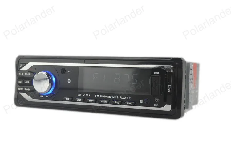 Оптовая продажа 1 Дин радио электроники mp3 плеер Поддержка Bluetooth/USB/SD/AUX/авто радио с пультом дистанционного управления