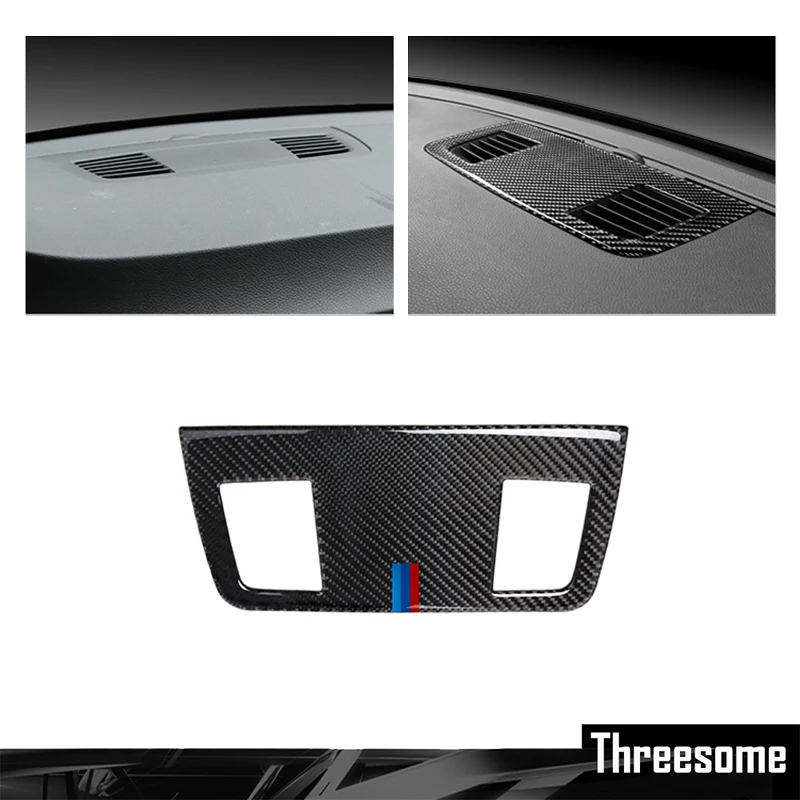 Srxtzm For Bmw E90 3 Series Car Interior Carbon Fiber Dashboard Speaker