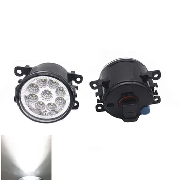 

2pcs/lot Tempered Glass Car Styling Halogen/LED Fog Lights For Peugeot 207 WA WC Hatchback 2006-2011 SW Estate WK 2007-2012