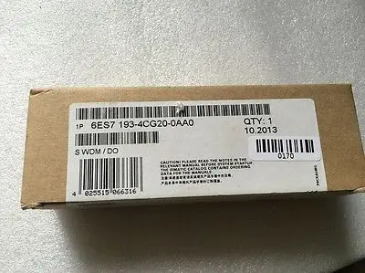 

1PC NEW IN BOX S+ ET200S 6ES7 193-4CG20-0AA0 #ZL02
