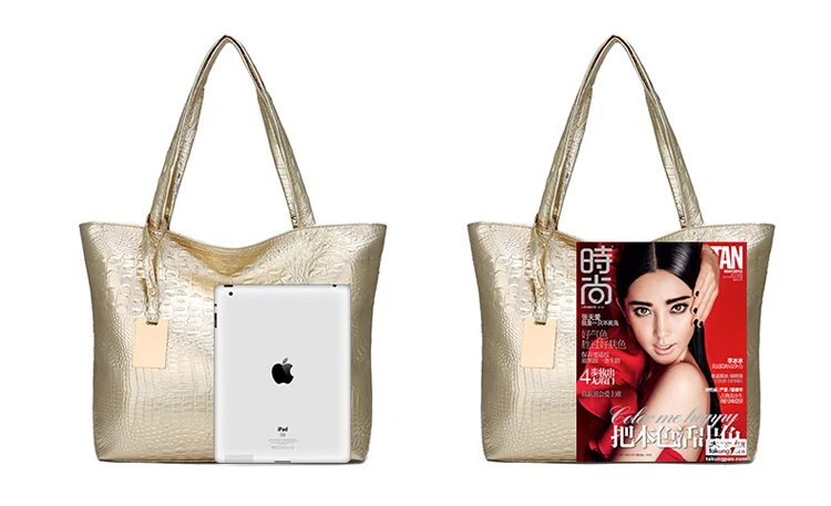 Женская кожаная сумка на плечо, модная сумка, Ретро стиль, тисненая кожа, женская сумка на плечо, большая сумка-тоут, женская сумочка