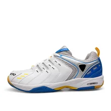 Для мужчин бадминтон обувь для женщин; нескользящая подошва; дышащие тренировочные кроссовки; женская мягкая подошва для игры в бадминтон спортивная обувь D0599
