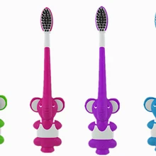 4 шт./партия популярная новая дизайнерская Розничная зубная щетка мягкая детская зубная щетка ninos cepillo de dientes