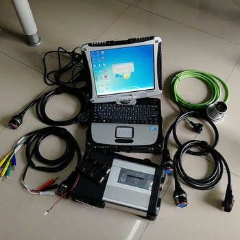 

Super MB Star C5 Sd C5 Auto Diagnostic Tool with SSD Software V06/2020 HDD/SSD SD C5 with For Military CF19 4G used Laptop