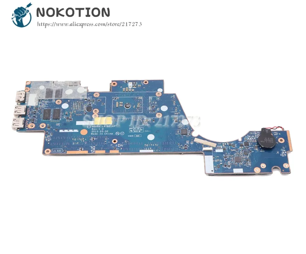 buy  NOKOTION For HP Sleekbook Envy 14 14-K Laptop Motherboard 744761-501 744761-001 744762-001 VGU00 LA