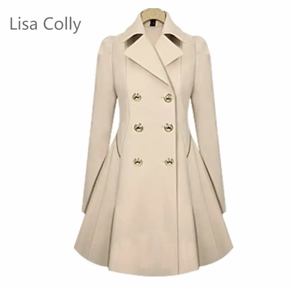 Casual Ladies Coat Jackets Overcoat 