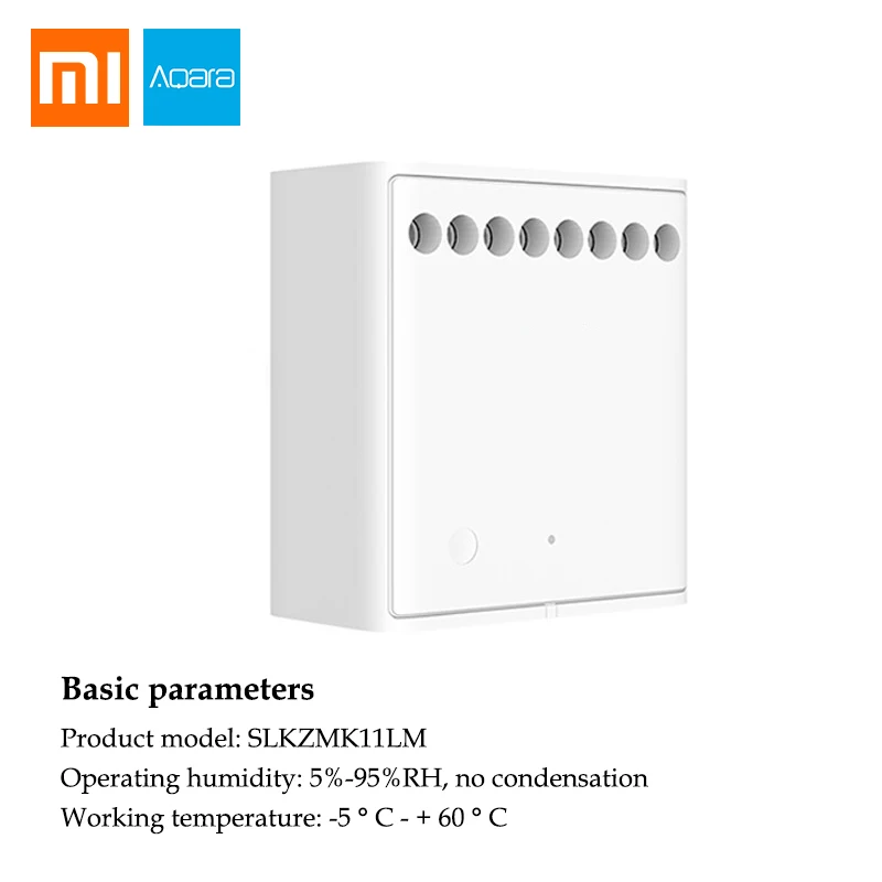 Xiaomi Mijia Aqara Eigenstone двусторонний модуль управления беспроводной релейный