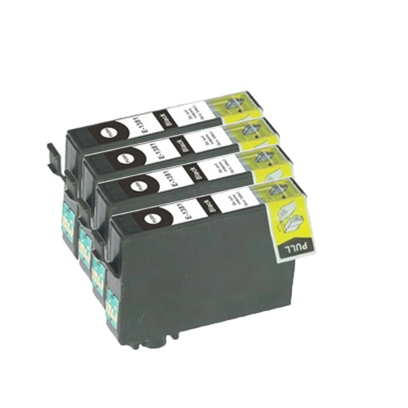 XIJIN 4X Printer Ink Cartridge Compatible For T1381 Black Office TX320F/TX325F/TX525FW Stylus TX235W/TX420W/TX430W | Компьютеры и офис