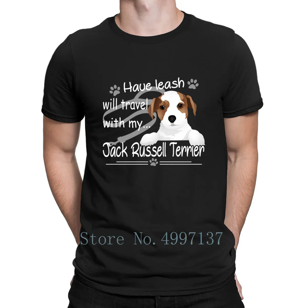 

Travel With My Jack Russell Terrier Shirt T Shirt Spring Pattern O Neck Normal Graphic Tee Shirt Casual Design Shirt