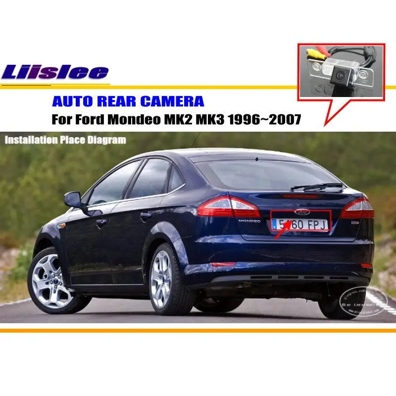 Автомобильная камера заднего вида для Ford Mondeo MK2 MK3 1996 ~ 2007 задняя парковочная HD CCD RCA