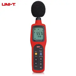 UNI-T ut352 цифровой измеритель уровня звука 30-130db Шум Мониторы тестеры высокой тревоги регистрации данных