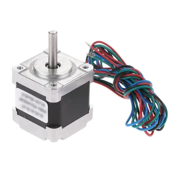 

NEMA14 35 Hybrid Bipolar Stepper Motor 1.8 Degree 2 Phase 26mm Nema 14 Motor De Passo 4-lead Bipolar Stepper with Cable 0.28A