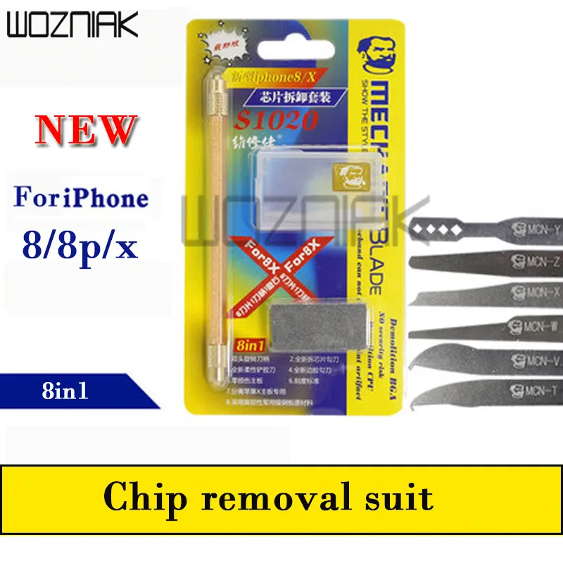 

IC Chip CPU Blade Motherboard Tool PCB Thin Blade Repair For Iphone x 8 8p Powerful Glue Removal Knife