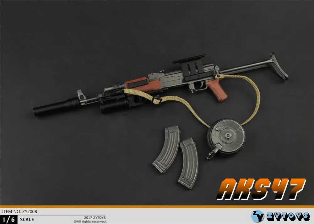 1:6 весы игрушки пластиковый пистолет Модель AKS47 оружие аксессуары складной подходит для 1" Экшн фигурки аксессуары