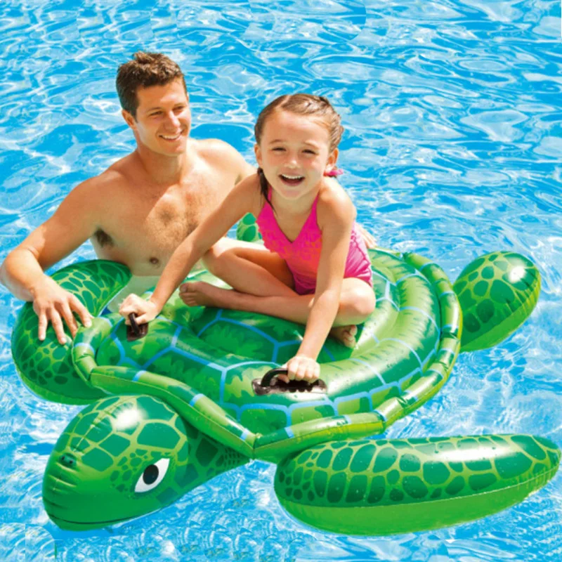 Giant Inflatable Ride On Pool Toy Float Inflatable Tortoise Swimming Pool Accessories Holiday