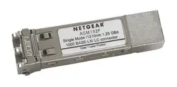 Netgear Fibre Gigabit 1000Base-LX (LC) SFP GBIC модуль, 1 Гбит/с, Gigabit Ethernet, 1000BASE-LX