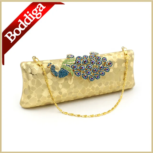 Luxury Bling Pea Clutch Bag Clasp Gold Evening Indian Luxury Bling Pea Clutch Bag Clasp Gold Evening Indian Wedding Bags For