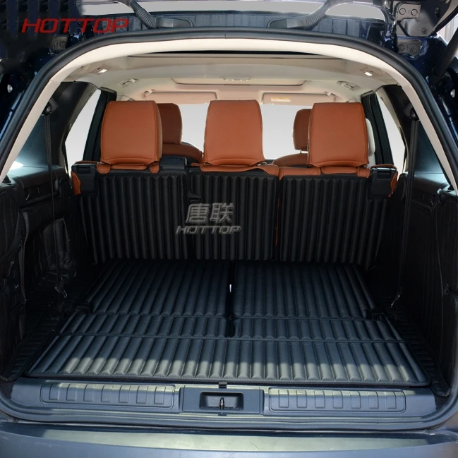 FIT For Land Rover Discovery 5 Brand New High Quality PU Leather Rear Trunk Cargo Liner Protector Mat Seat Back Cover