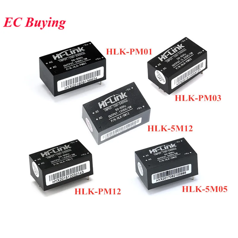 HLK-PM01 HLK-PM03 HLK-PM12 HLK-5M05 HLK-5M12 AC-DC 220V 5V 3,3 V 12V 5V700mA Питание модуль переменного/постоянного тока, стабилизированный понижающий модуль HLK-PM01 HLK-PM03 HLK-PM12 HLK-5M05 HLK-5M12 AC-DC 220V 5V 3,3 V 12V 5V700mA Питание модуль переменного/постоянного тока, стабилизированный понижающий модуль