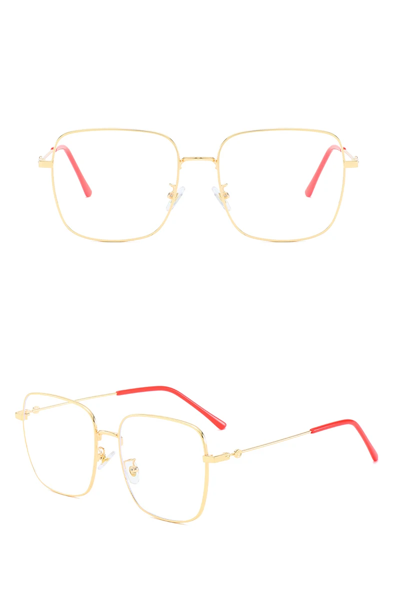 Longkeperer Модные анти-голубые легкие очки оправа женские брендовые Дизайнерские мужские квадратная Большая рама прозрачные линзы, очки