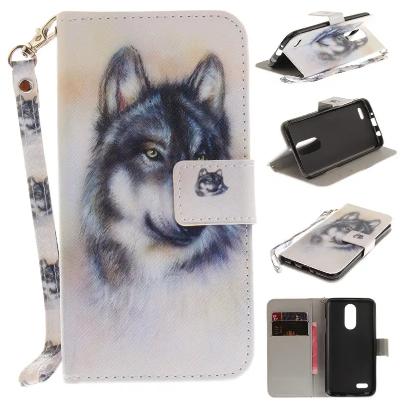 For LG K4 2017 Case LG K4 2017 Cover Flip PU Leather Silicone Case For LG K4 2017 Version M160 K 4 Phone Case Protective Bag (7)