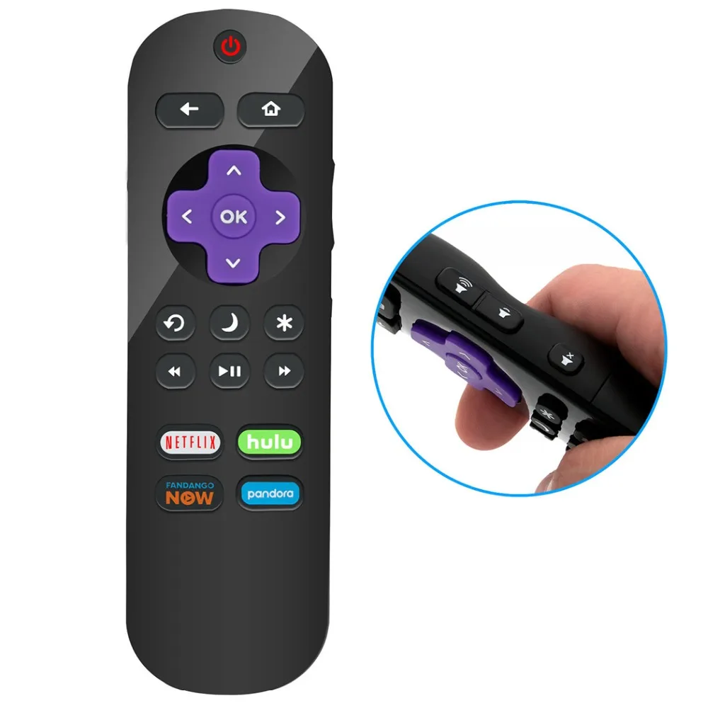 Новинка 101018E0006 пульт дистанционного управления подходит для RCA Roku TV RTR3260-W RTR4360-W