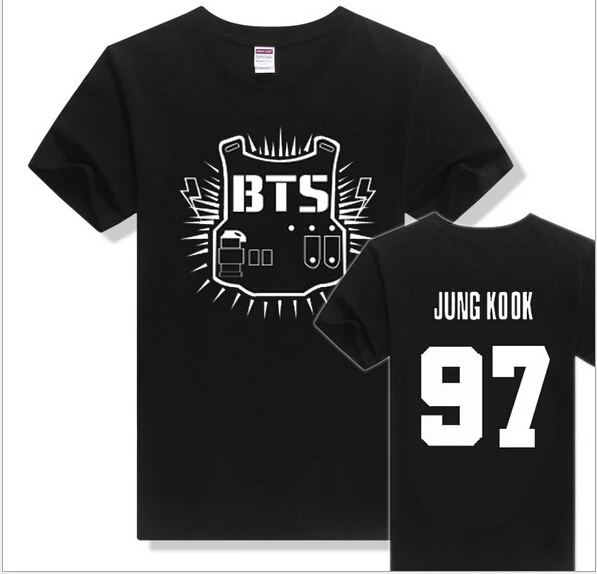 suga bts t-shirt BTS kpop Tops & Tees Cotton T Shi...