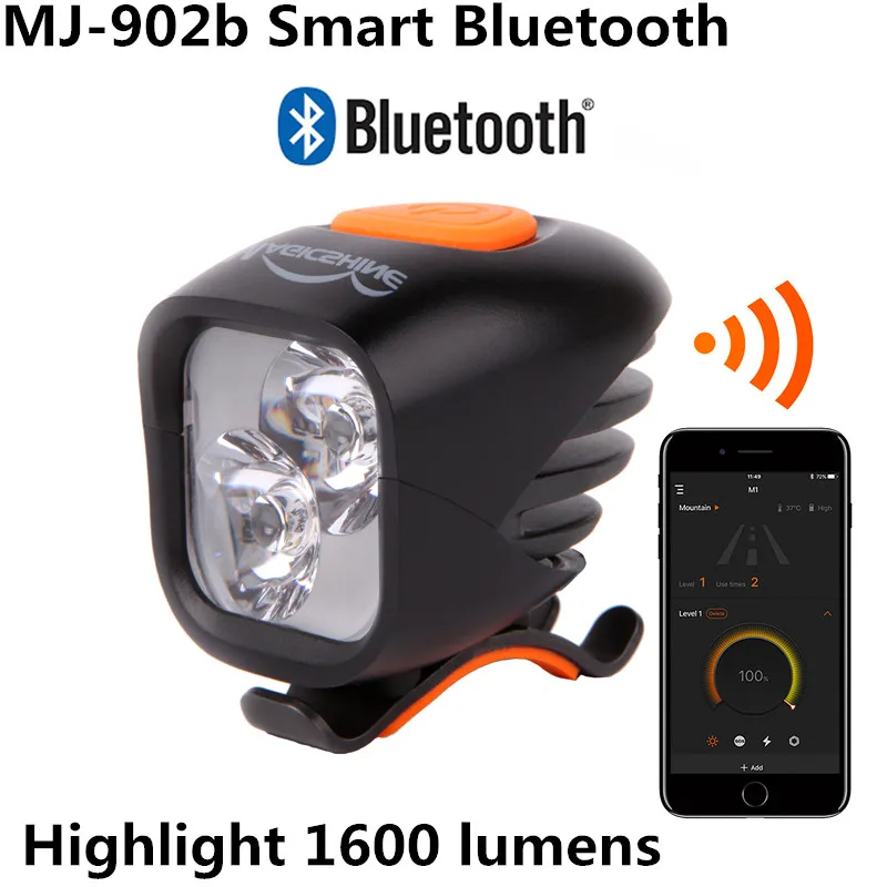 

Magicshine MJ-902B MJ902B Bluetooth Programable Bicycle Light Intelligent Bluetooth High Bright Mountain Bike Lighting1600 lumen