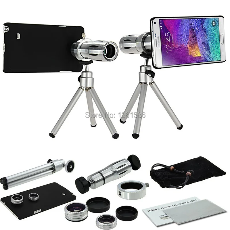 9 Piece Camera Photo Kit:12X Tripod Telescope+3 Awesome