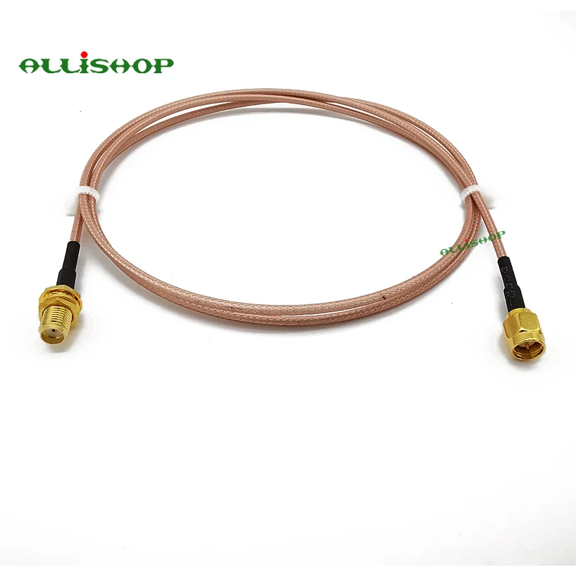 

ALLISHOP SMA Male to SMA Female Connector RG316/15M RF cable External WiFi Wireless Antenna Extension Cable
