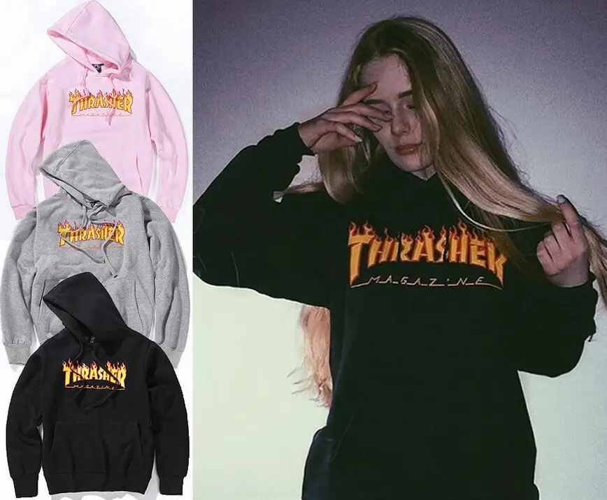 casaco thrasher feminino