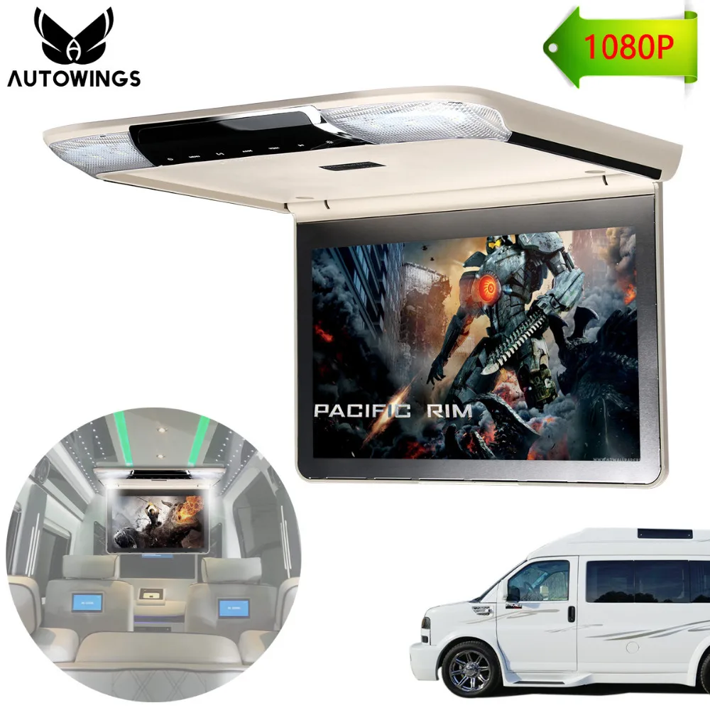 Buy 11.6 inch 1920*1080 Touch Car Roof Mount Overhead Ceiling Monitor Car MPV