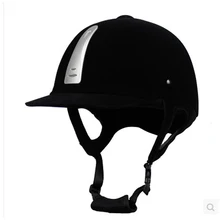 Профессиональный детский Конный шлем для верховой езды черный ABS унисекс половинчатый защитный колпачок оборудование для верховой езды