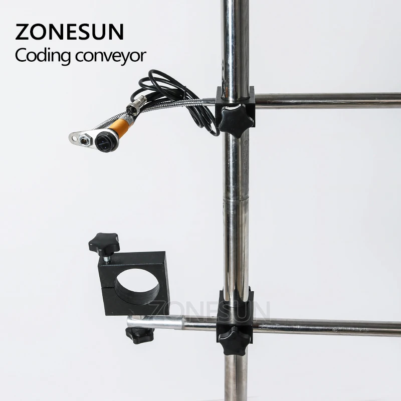 ZONESUN конвейер для струйного принтера конвейерный стол ленточный носитель