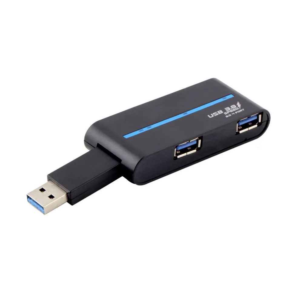 

1pc Hot USB 3.0 4 Port 1(Input)/4(Output) High Speed Powered Hub For Mac Book Desktop Laptop PC Smart Device Hot Worldwide