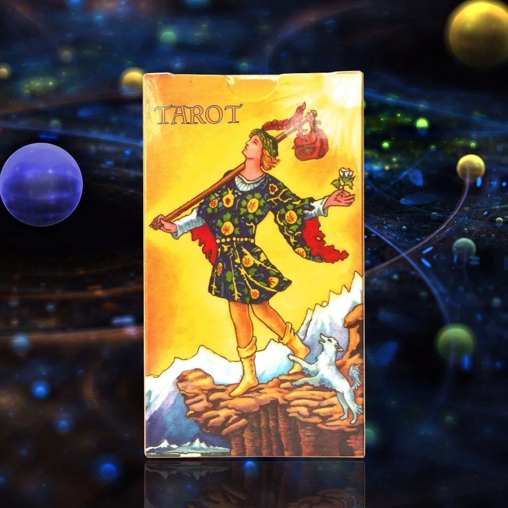 Полный английский лучистый Райдер wait tarot карты завод изготовил высокое качество карты Таро с красочной коробкой, карточная игра, настольная игра