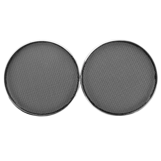 AIYIMA 2Pcs Audio Speakers Protective Cover 1/2/3/4/5/6.5 Inch Protective Mesh Net Grille DIY For Home Theater