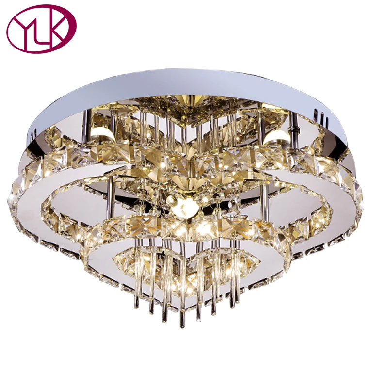 

Modern LED Crystal Ceiling Lights For Living Room luminarias para sala plafon Ceiling Lamp Fixture For Bedroom Lamparas De Techo