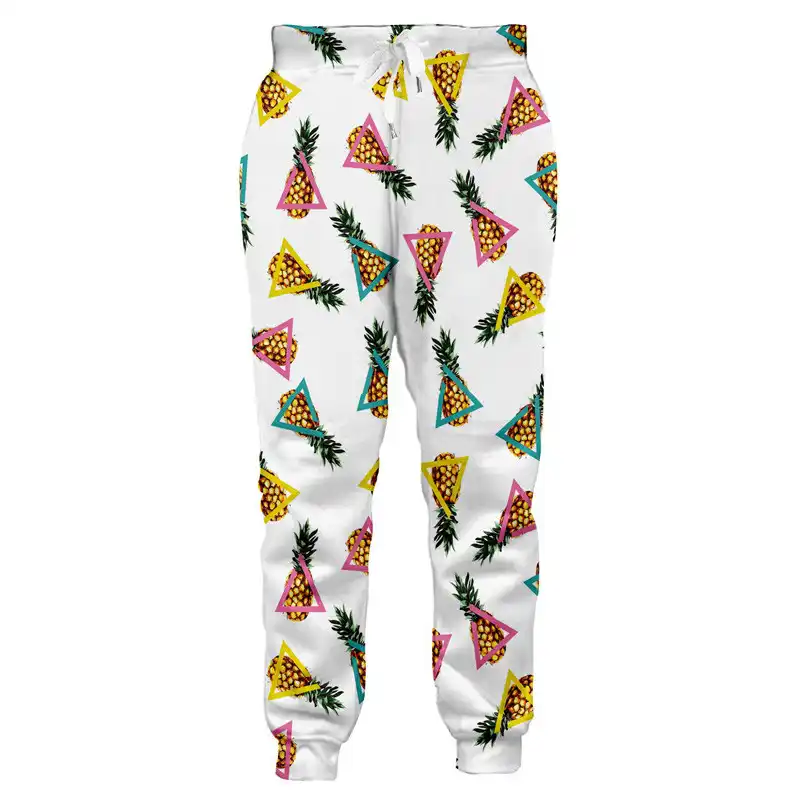 pineapple tracksuit bottoms