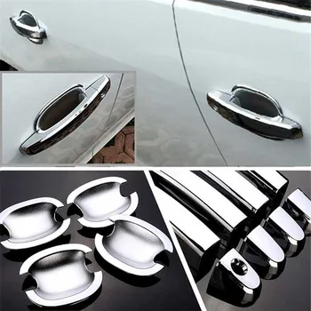 

Non-Rusty Chrome Door Handle Bowl Cover Cup Overlay Trim For Chevrolet Malibu