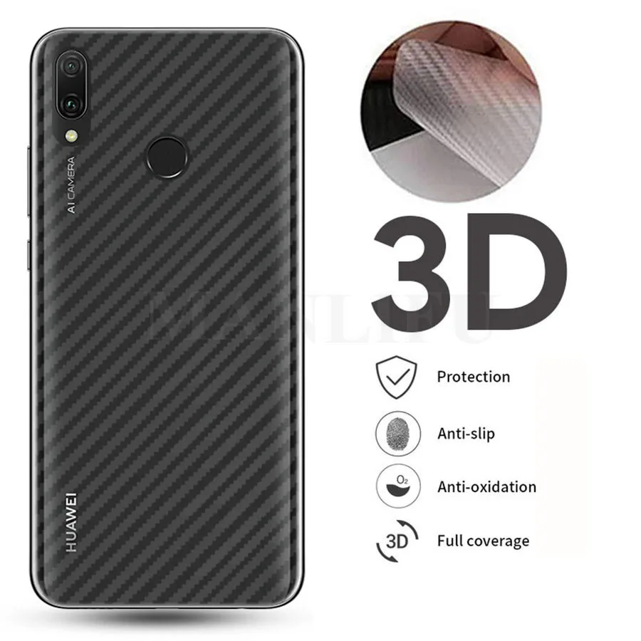 5 шт 3D защитная пленка из углеродного волокна для huawei Y9 Y7 Y6 Y5 Защитная пленка для экрана для huawei Honor 20 Pro 20i Lite Honor 9X 8X