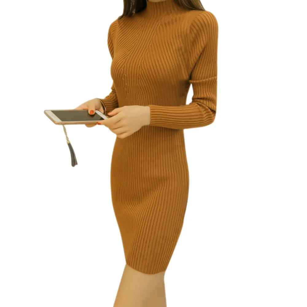 Lisli Slim Fit Dolcevita Maglione Vestito Aderente Bianco Grigio Nero  Vestito Autunno Inverno Manica Lunga A Costine Maglia di Lana  01S0187|turtleneck sweater|rib knitsweater turtleneck - AliExpress