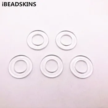 

New arrival 38x20mm 140pcs clear Acrylic ring shape beads for stud earrings/earrings accessories/Earring parts/ jewelry DIY