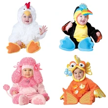 2017 Carnival Halloween Outfits Baby Boys Girls Costume Animal Cosplay Rompers Jumpsuit Toddlers Infant Clothes Bat/Elf/Puppy