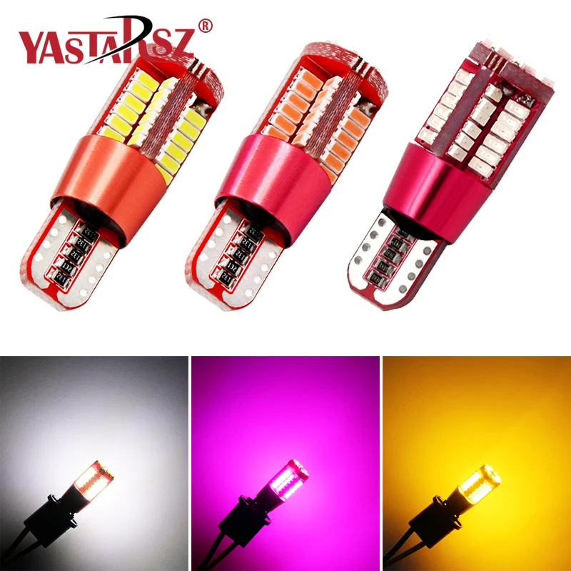

1PCS Car Light Cource Error Free T10 T15 W5W W16W Canbus 57 SMD 194 57SMD 57LED Light Bulb Car Reversing light Fog lights DRL