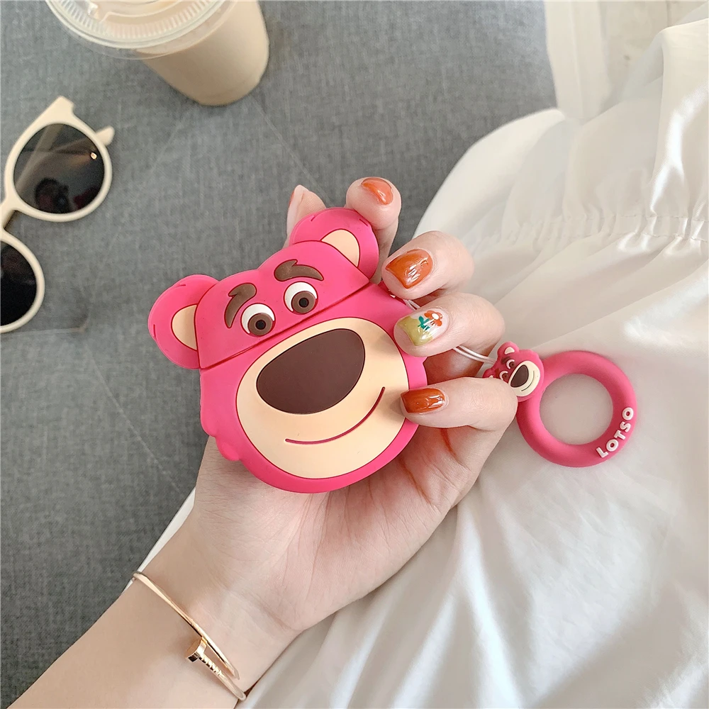 For AirPods Case Cute Dog Earphone Cases For Apple Airpods 2 Earpods Cover Soft Silicone Headphone Case Cover For Air Pods Funda